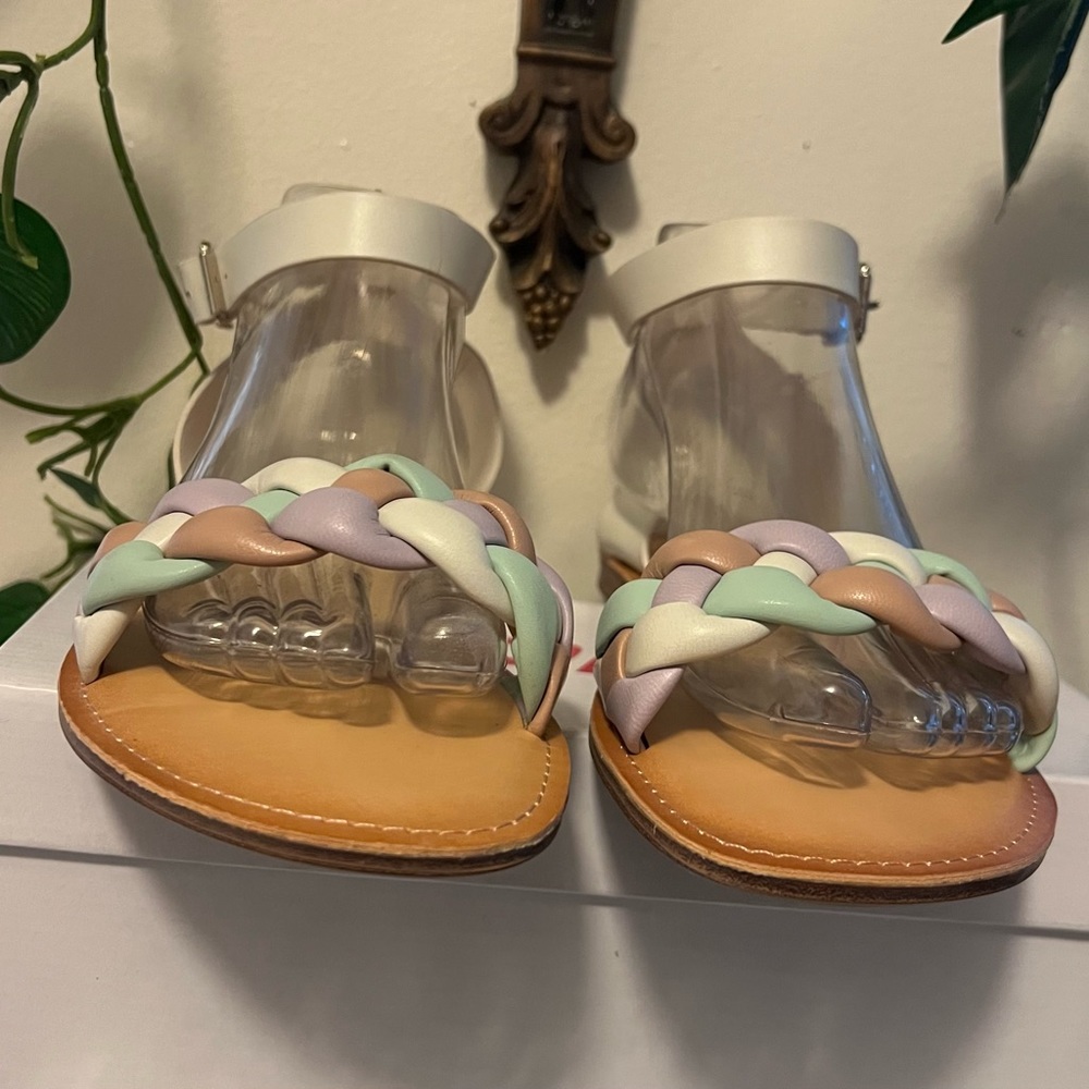 🆕 NEW SODA MULTICOLORED SANDALS (10)